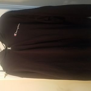 Men champion hoodie 2xl navy